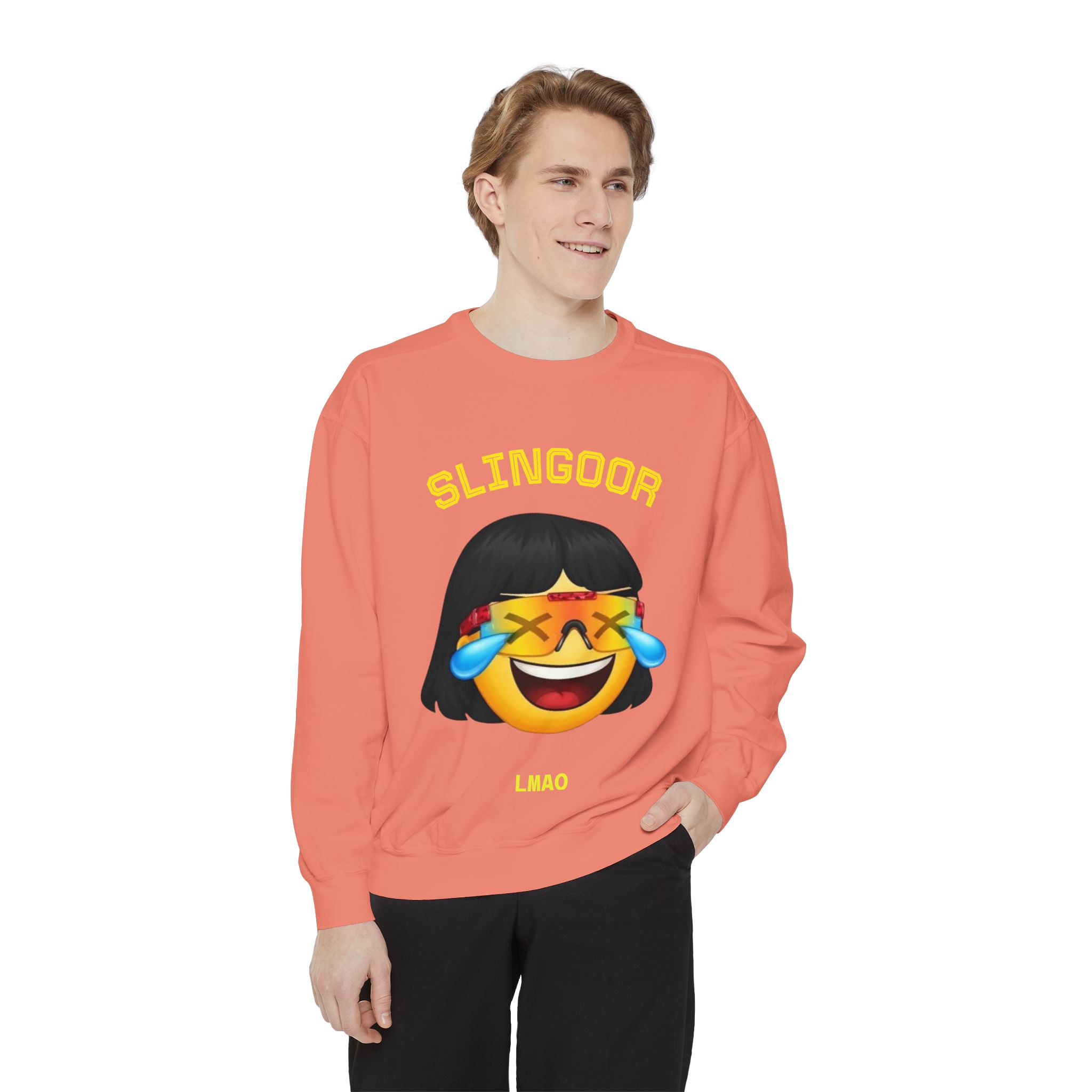 Unisex Garment-Dyed Sweatshirt - Image 7